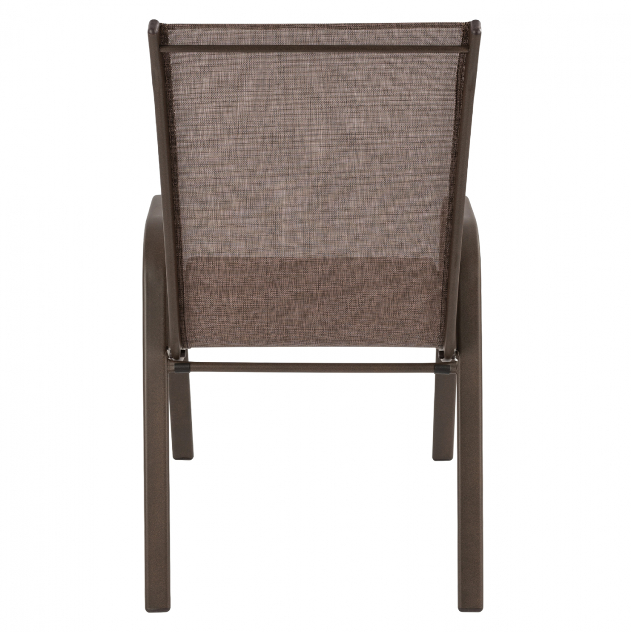 OUTDOOR ARMCHAIR LEON HM5000.02 BROWN METAL FRAME-BROWN TEXTILENE 54x70x93Hcm. [6]