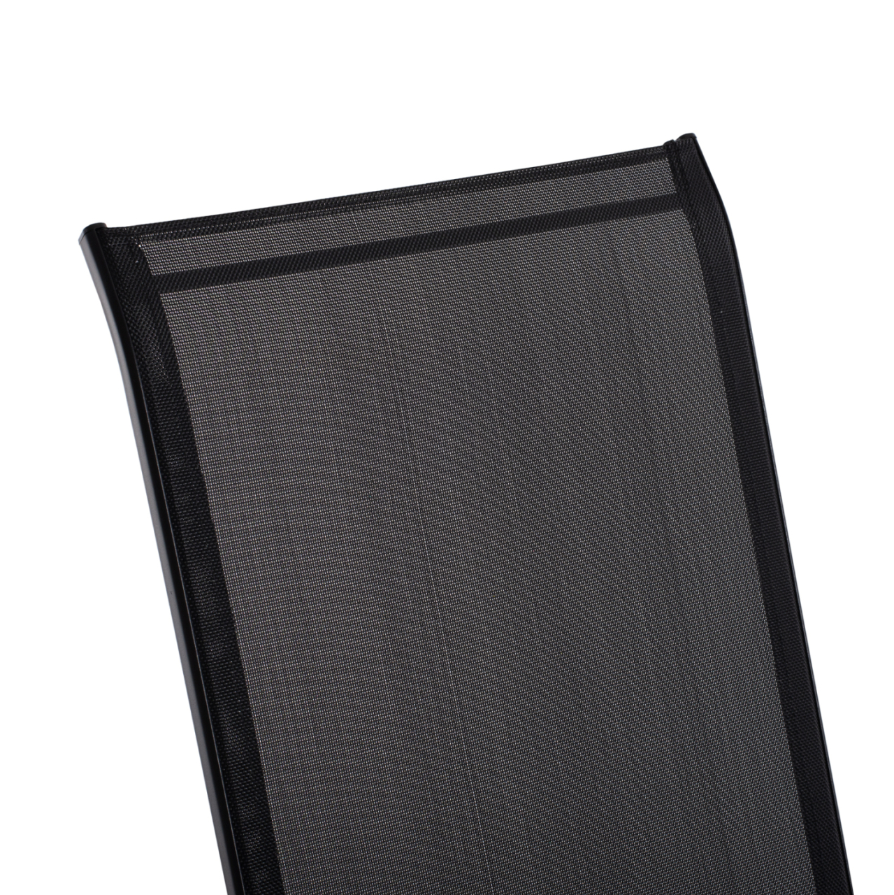 OUTDOOR ARMCHAIR LEON HM5000.03 BLACK METAL-BLACK TEXTILENE 55x77x95Hcm. [7]