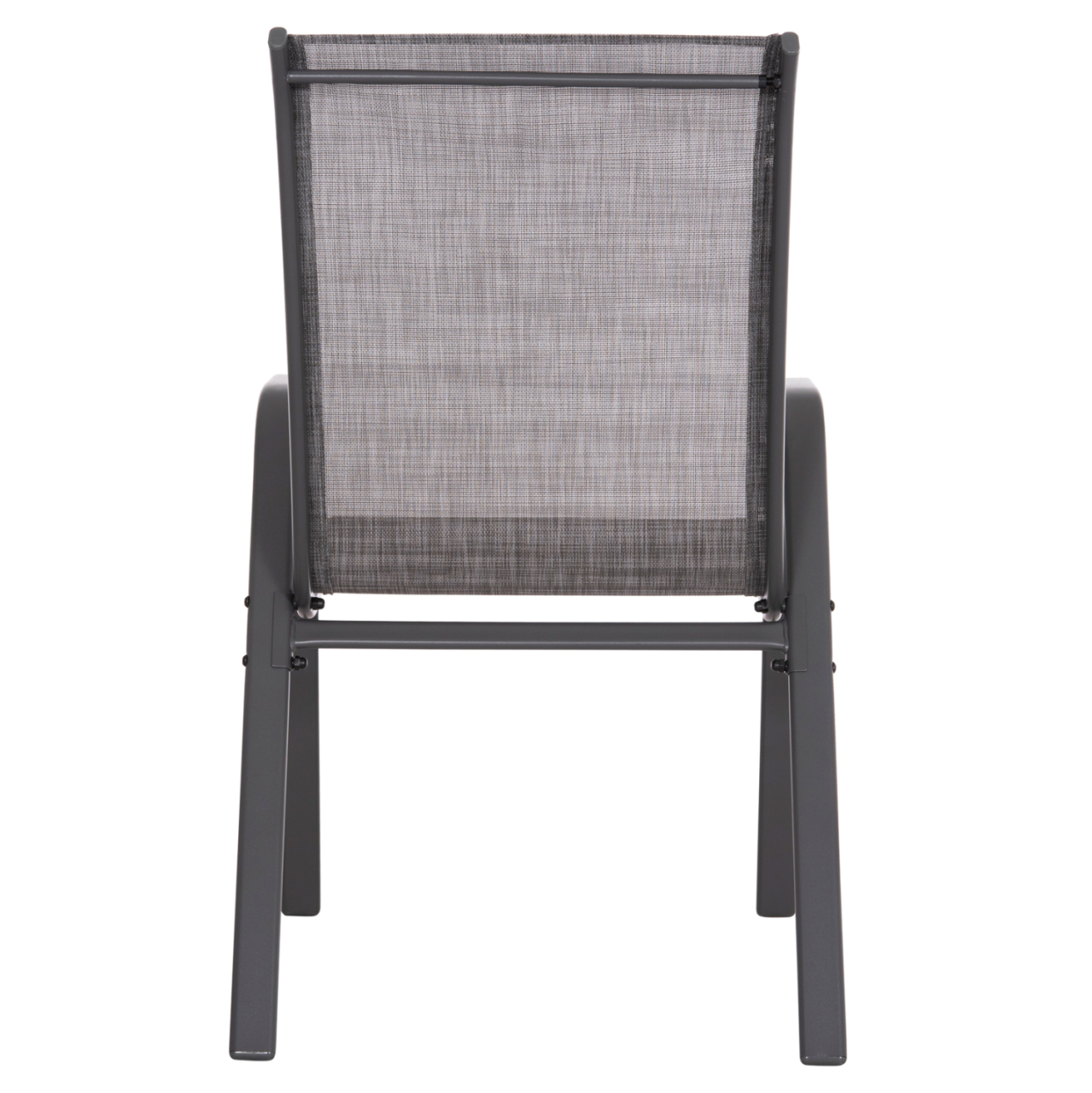 OUTDOOR ARMCHAIR LEON HM5000.41 GREY METAL FRAME and TEXTILENE-4PCS SET- 55x70x91Hcm. [6]