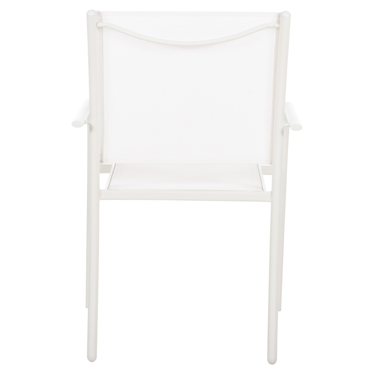 OUTDOOR ARMCHAIR REDAN HM5976.02 WHITE METAL-WHITE TEXTILENE 56x60x88Hcm. [6]