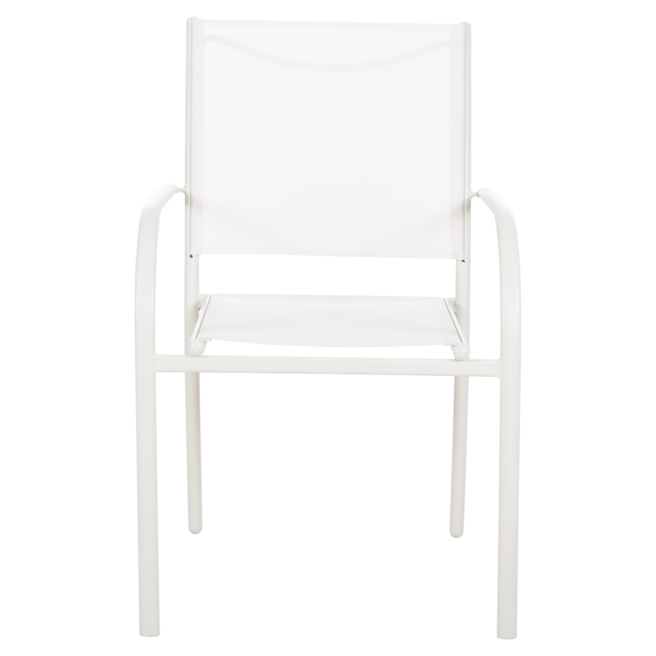 OUTDOOR ARMCHAIR REDAN HM5976.02 WHITE METAL-WHITE TEXTILENE 56x60x88Hcm. [3]