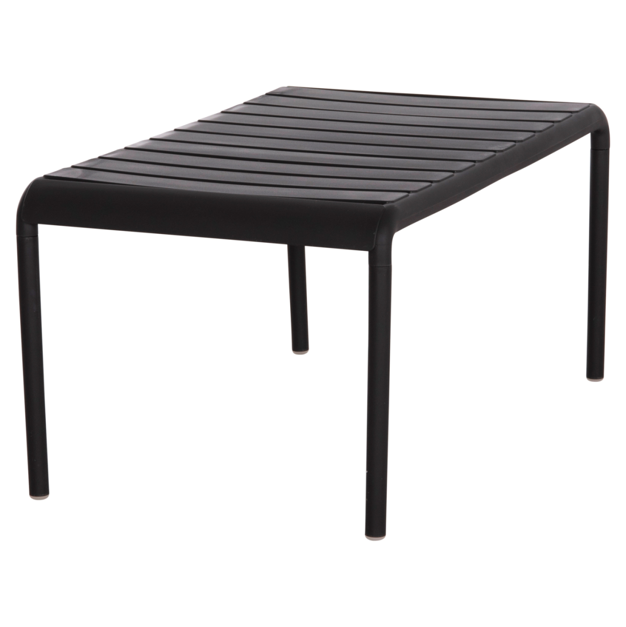 OUTDOOR COFFEE TABLE KORVER HM6334.02 POLYPROPYLENE IN BLACK 100x60x46Hcm. [5]