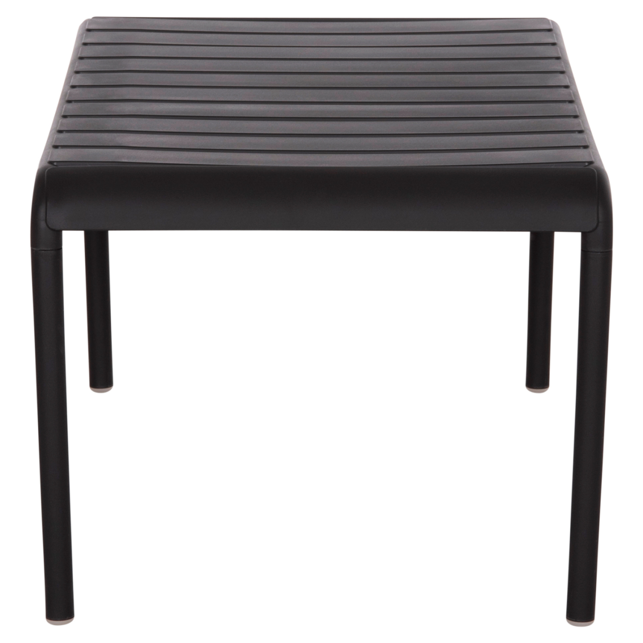 OUTDOOR COFFEE TABLE KORVER HM6334.02 POLYPROPYLENE IN BLACK 100x60x46Hcm. [4]
