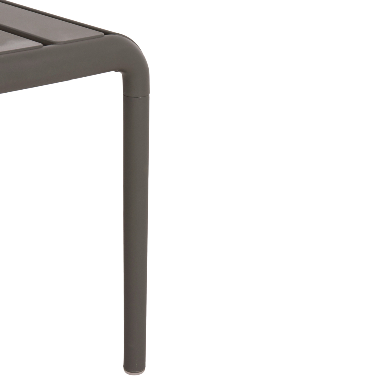OUTDOOR COFFEE TABLE KORVER HM6334.05 POLYPROPYLENE IN DARK OLIVE 100x60x46Hcm. [7]