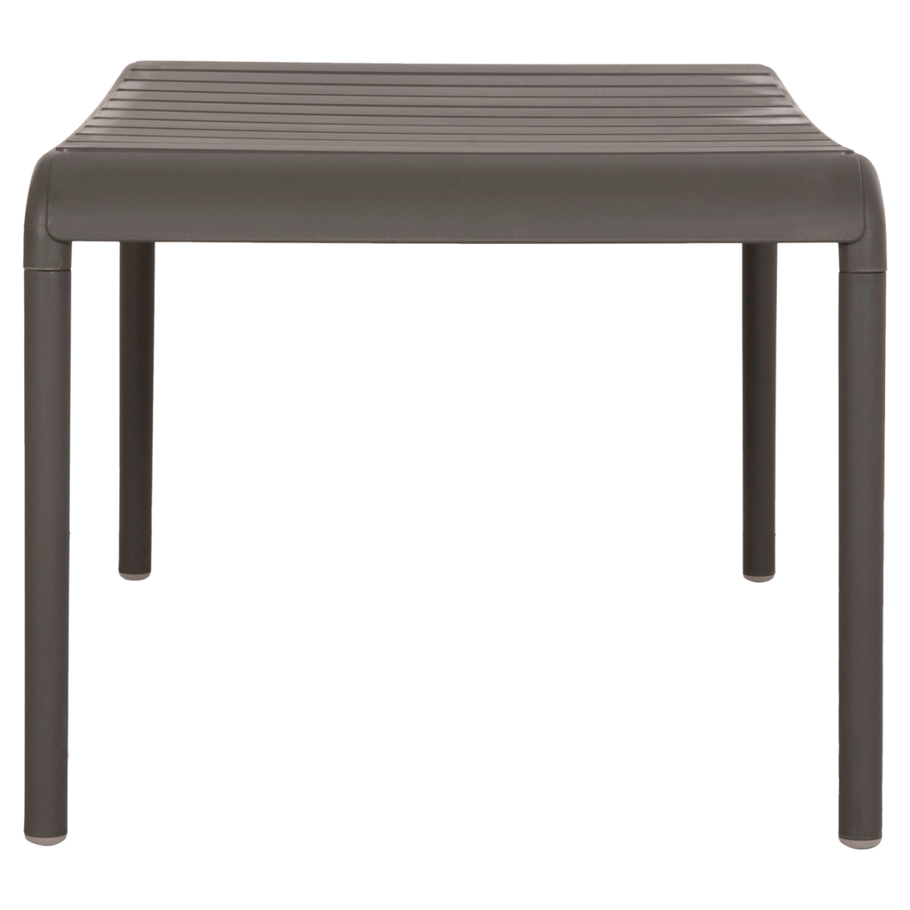 OUTDOOR COFFEE TABLE KORVER HM6334.05 POLYPROPYLENE IN DARK OLIVE 100x60x46Hcm. [4]