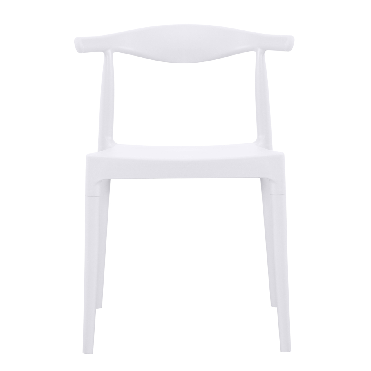 OUTDOOR DINING CHAIR ALOR HM6624.01 POLYPROPYLENE IN WHITE 47x55x74.5Hcm. [3]