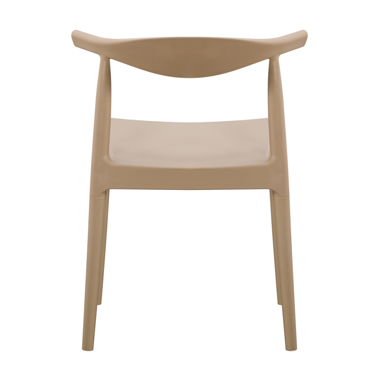 OUTDOOR DINING CHAIR ALOR HM6624.04 POLYPROPYLENE IN CAPPUCCINO 47x55x74.5Hcm. [5]