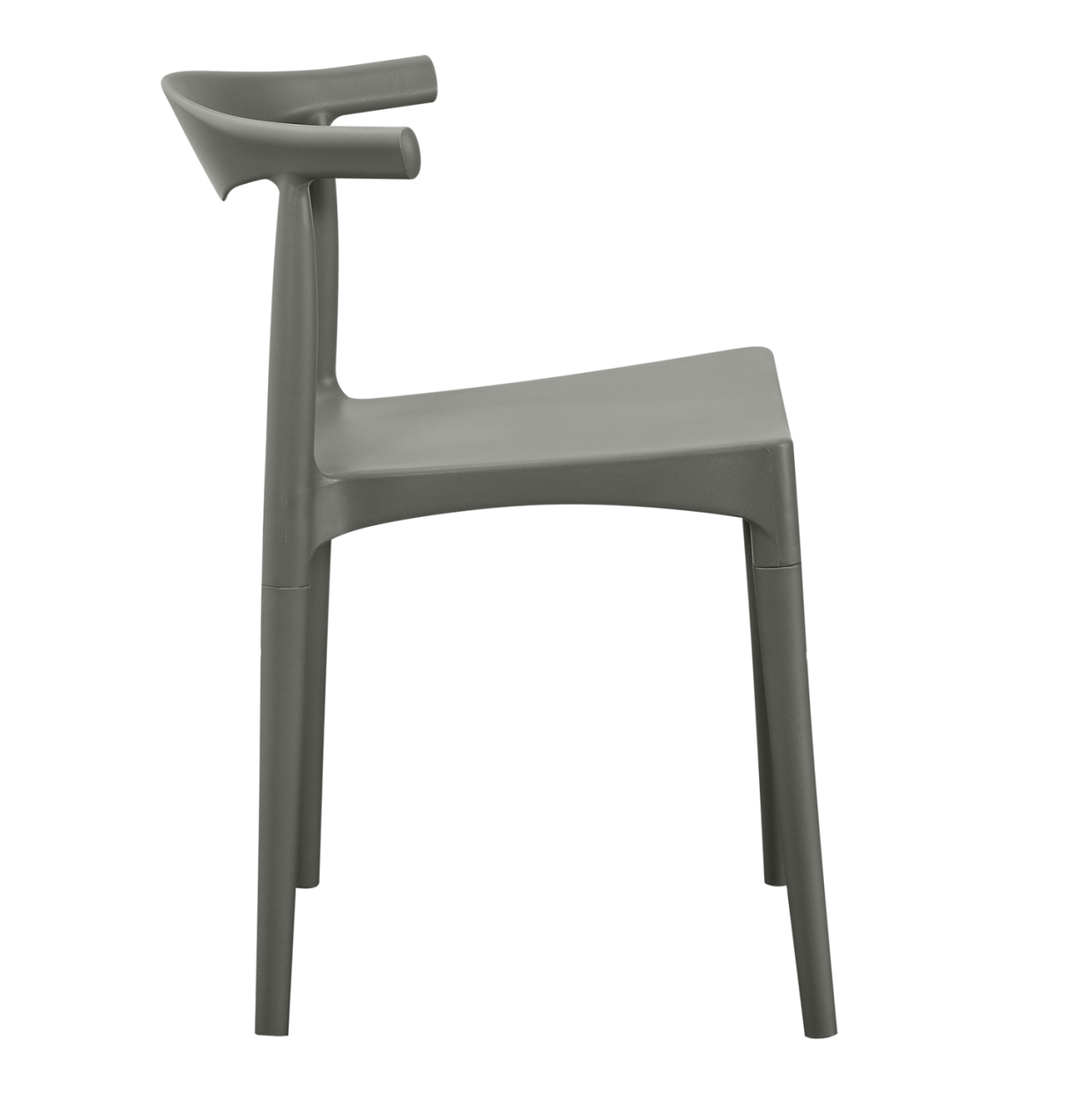 OUTDOOR DINING CHAIR ALOR HM6624.05 POLYPROPYLENE IN OLIVE GREEN 47x55x74.5Hcm. [4]
