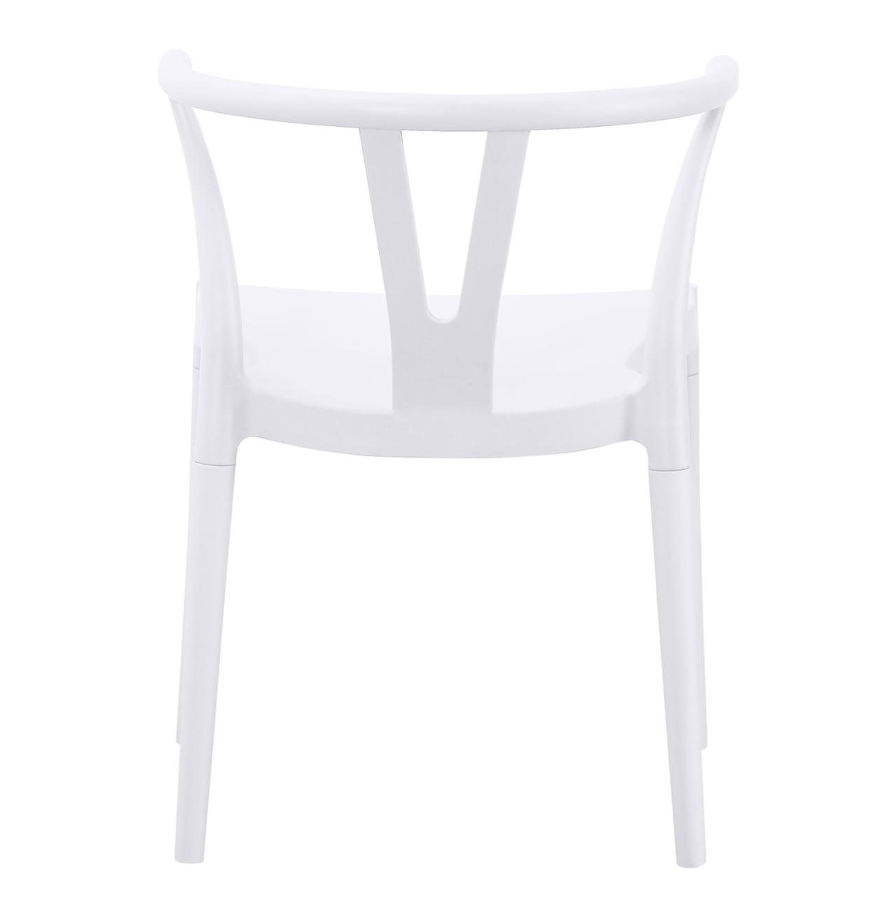 OUTDOOR DINING CHAIR BRAVE HM6625.01 POLPYPROPYLENE IN WHITE 47x42x84.5Hcm [5]