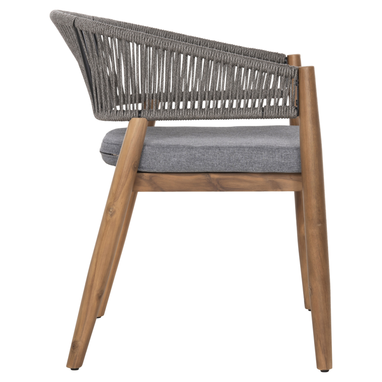OUTDOOR DINING CHAIR NAVAN HM6135.01 ACACIA WOOD IN NATURAL-NYLON ROPE IN GREY 59x58x76Hcm. [4]