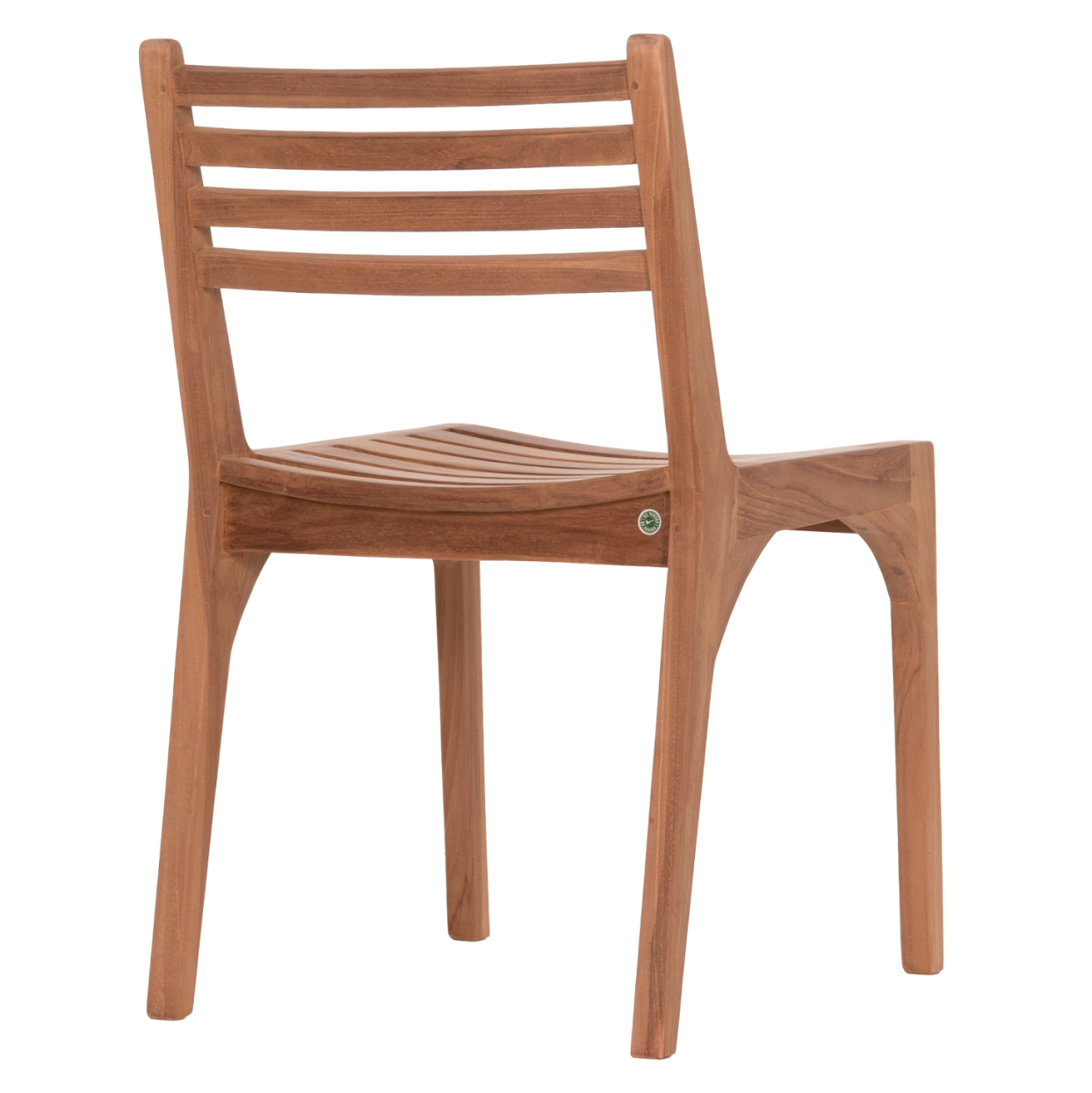 OUTDOOR DINING CHAIR PAVEL HM6615 TEAK WOOD--NATURAL COLOR 46x54x78Hcm [5]