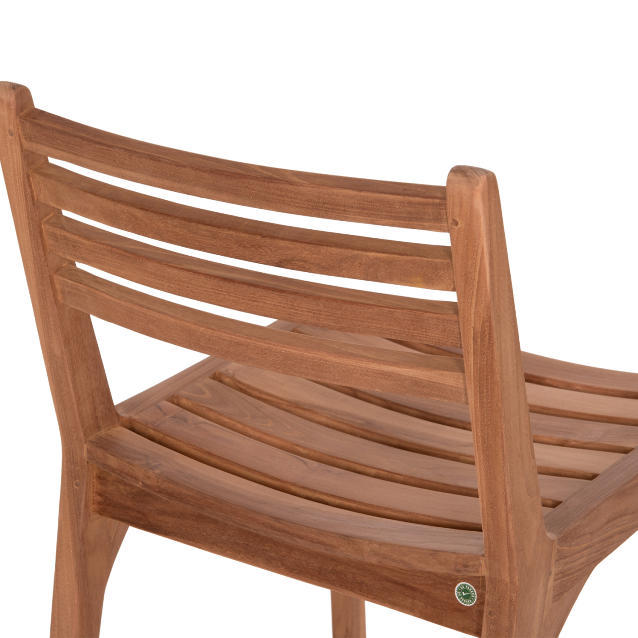 OUTDOOR DINING CHAIR PAVEL HM6615 TEAK WOOD--NATURAL COLOR 46x54x78Hcm [10]