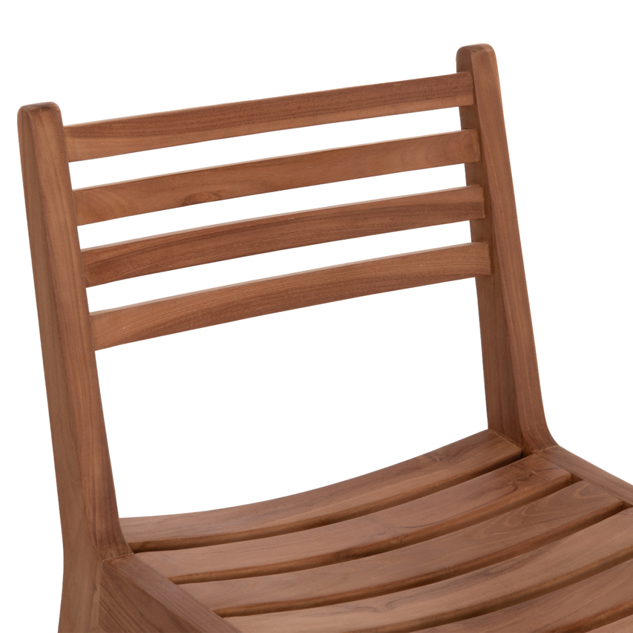 OUTDOOR DINING CHAIR PAVEL HM6615 TEAK WOOD--NATURAL COLOR 46x54x78Hcm [7]