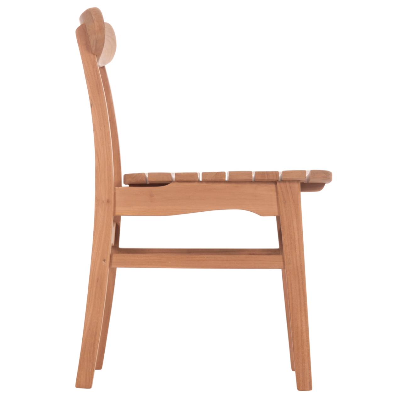 OUTDOOR DINING CHAIR ROBBIE HM18115 TEAK WOOD--NATURAL COLOR 48x51x82Hcm. [4]