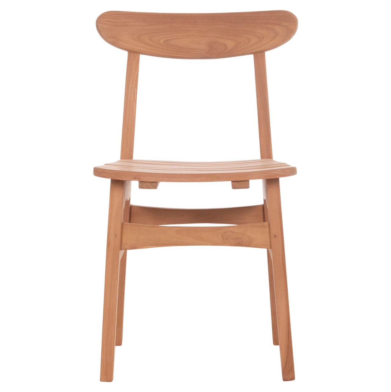 OUTDOOR DINING CHAIR ROBBIE HM18115 TEAK WOOD--NATURAL COLOR 48x51x82Hcm. [3]