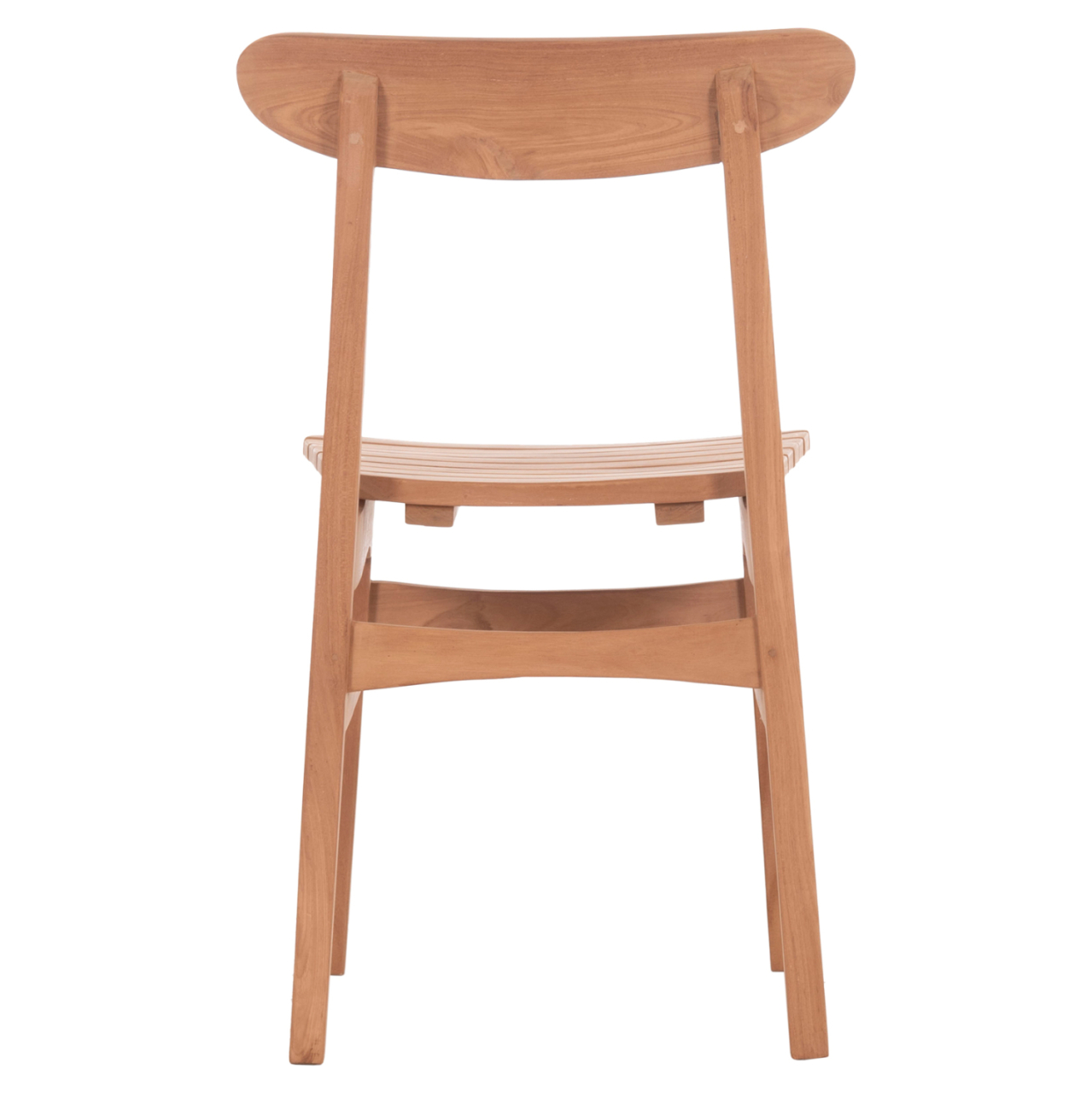 OUTDOOR DINING CHAIR ROBBIE HM18115 TEAK WOOD--NATURAL COLOR 48x51x82Hcm. [6]