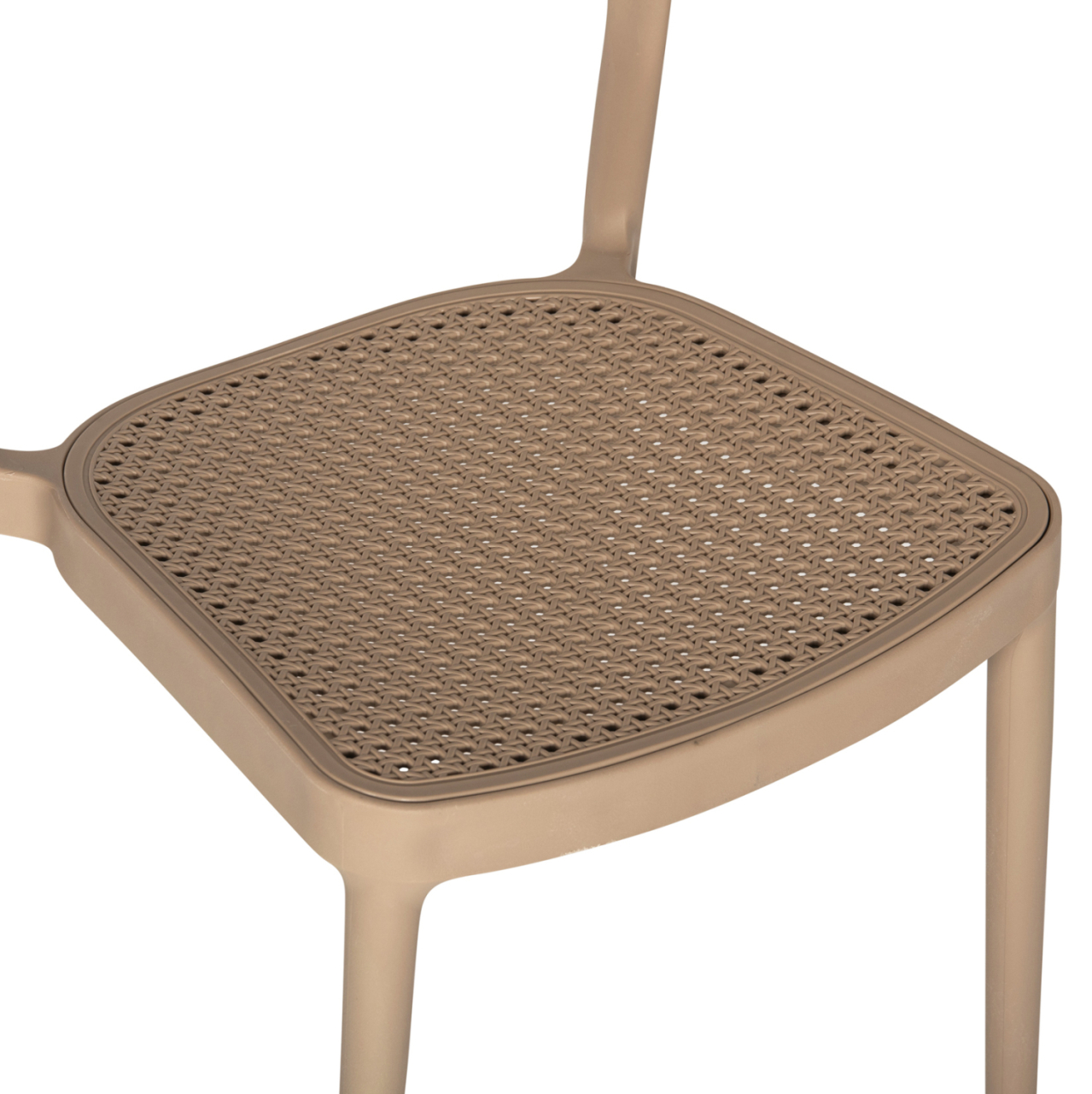 OUTDOOR DINING SET 3PCS CLEO HM21136 POLYPROPYLENE IN CAPPUCCINO COLOR [8]