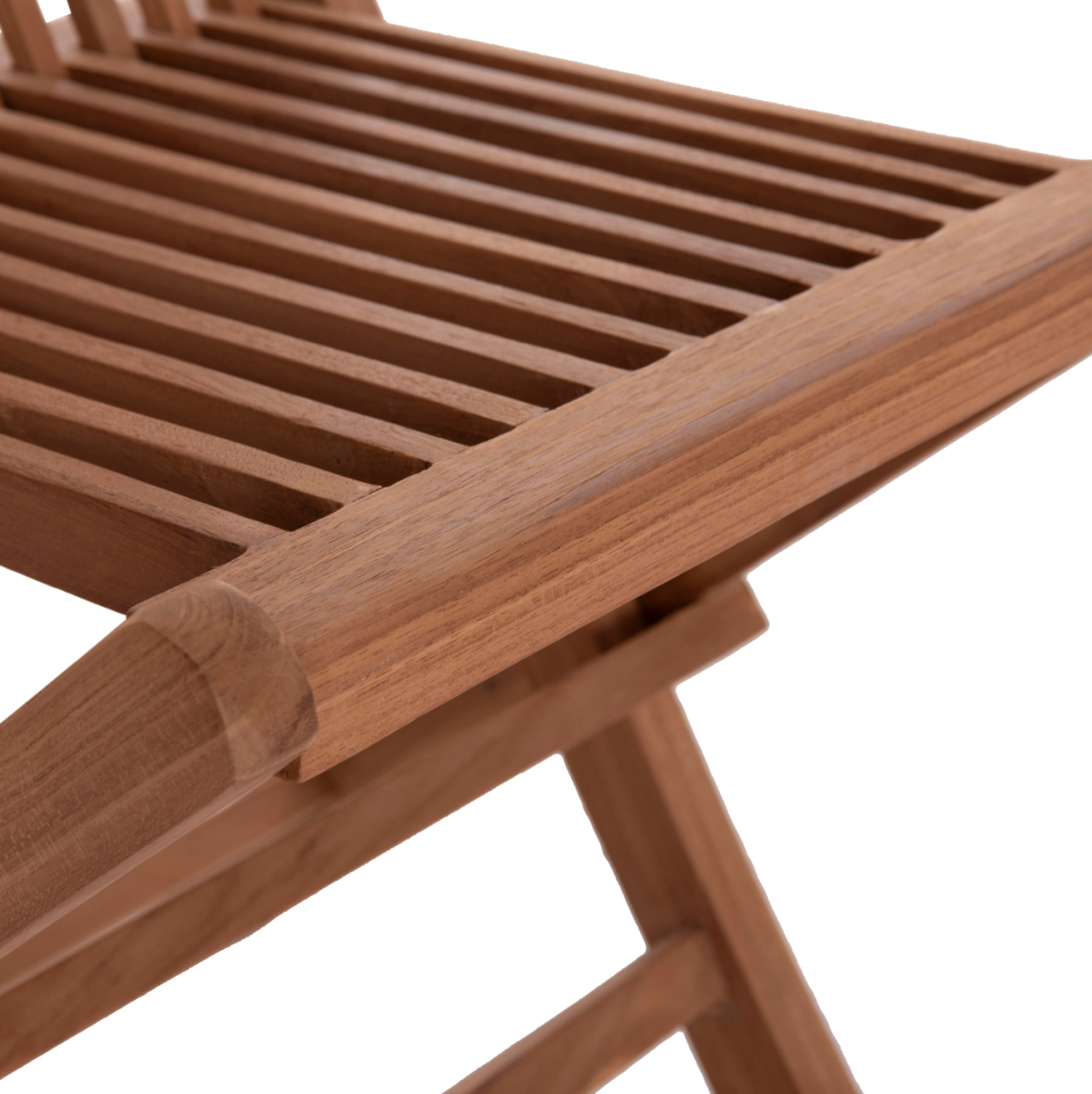 OUTDOOR DINING SET 3PCS FOLDABLE HEIDEL HM10921 TEAK WOOD IN NATURAL [8]