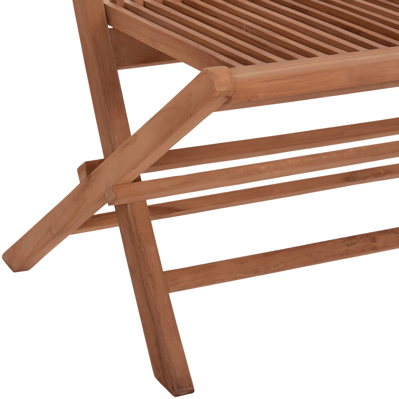 OUTDOOR DINING SET 4PCS FOLDABLE ERIS HM10920 TEAK WOOD IN NATURAL [10]