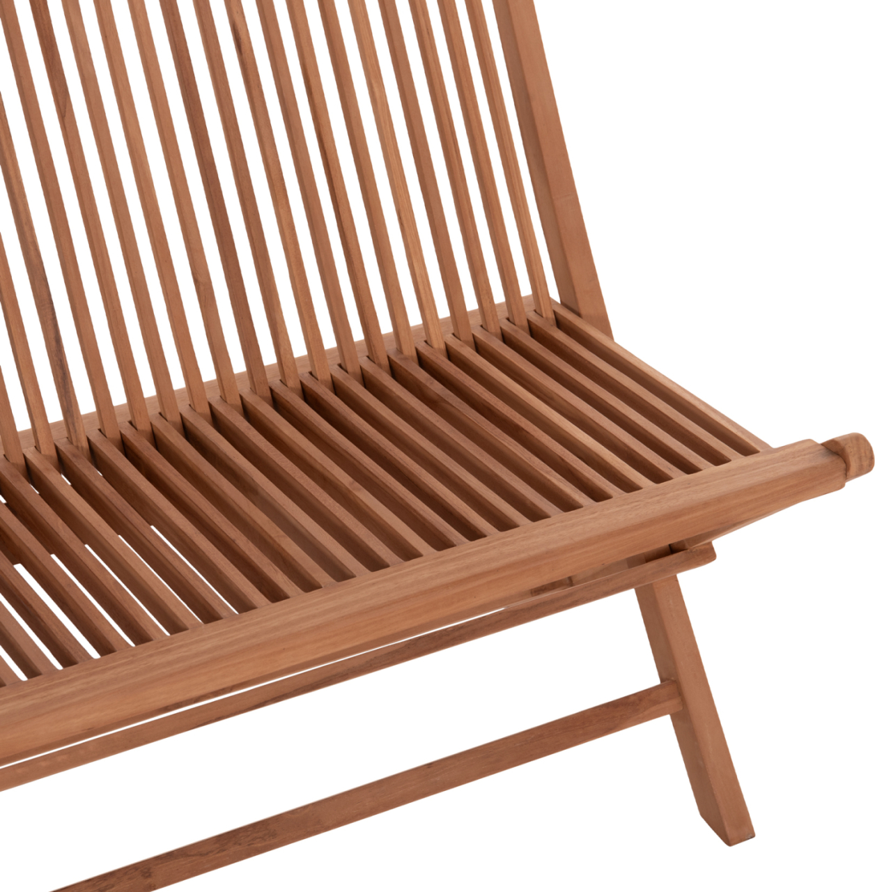 OUTDOOR DINING SET 4PCS FOLDABLE ERIS HM10920 TEAK WOOD IN NATURAL [9]