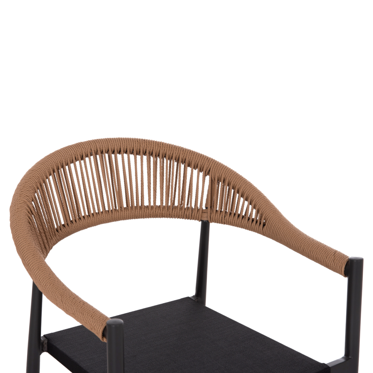 OUTDOOR DINING SET 5PCS BERG HM21134 DARK GREY ALUMINUM--P.E.RATTAN [6]