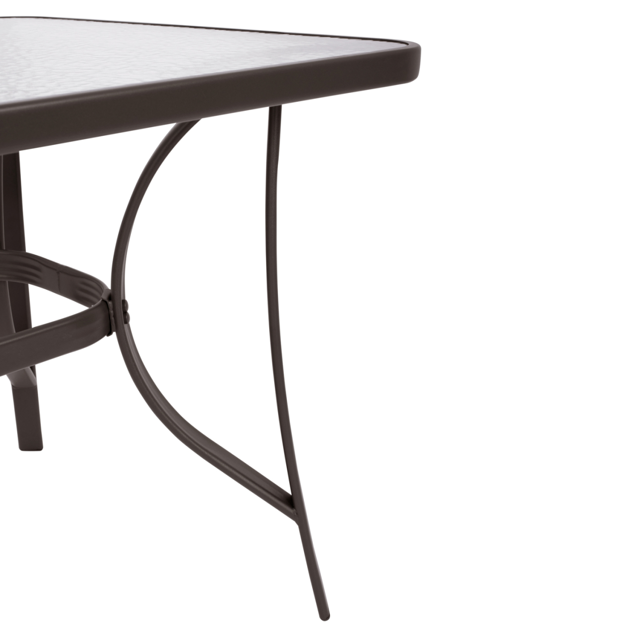 OUTDOOR DINING SET 5PCS BRUNO HM10874.01 METAL and WICKER IN BROWN [5]