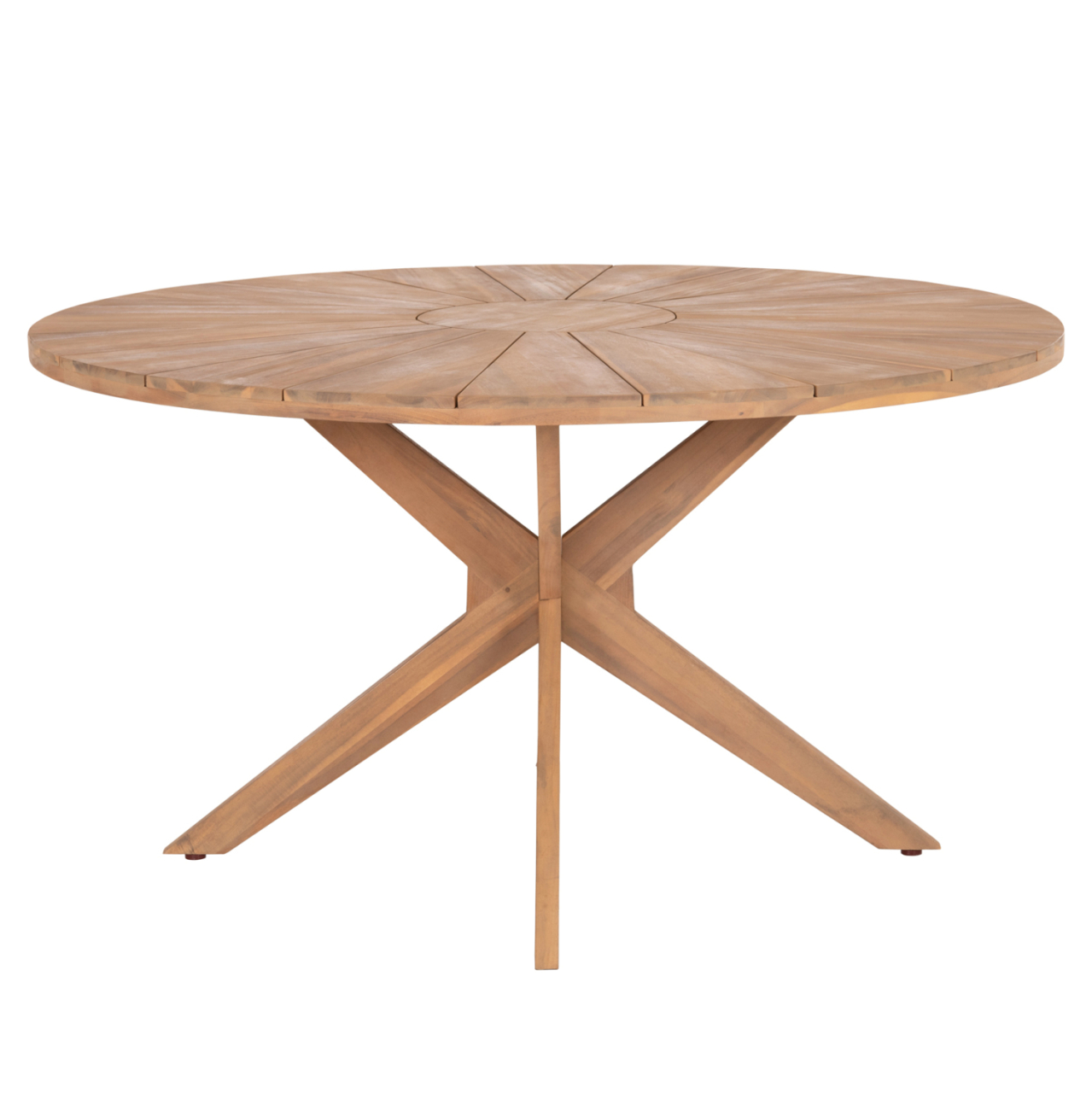 OUTDOOR DINING SET 5PCS CORTEN HM10909 ACACIA WOOD and ROPE IN NATURAL COLORS [7]