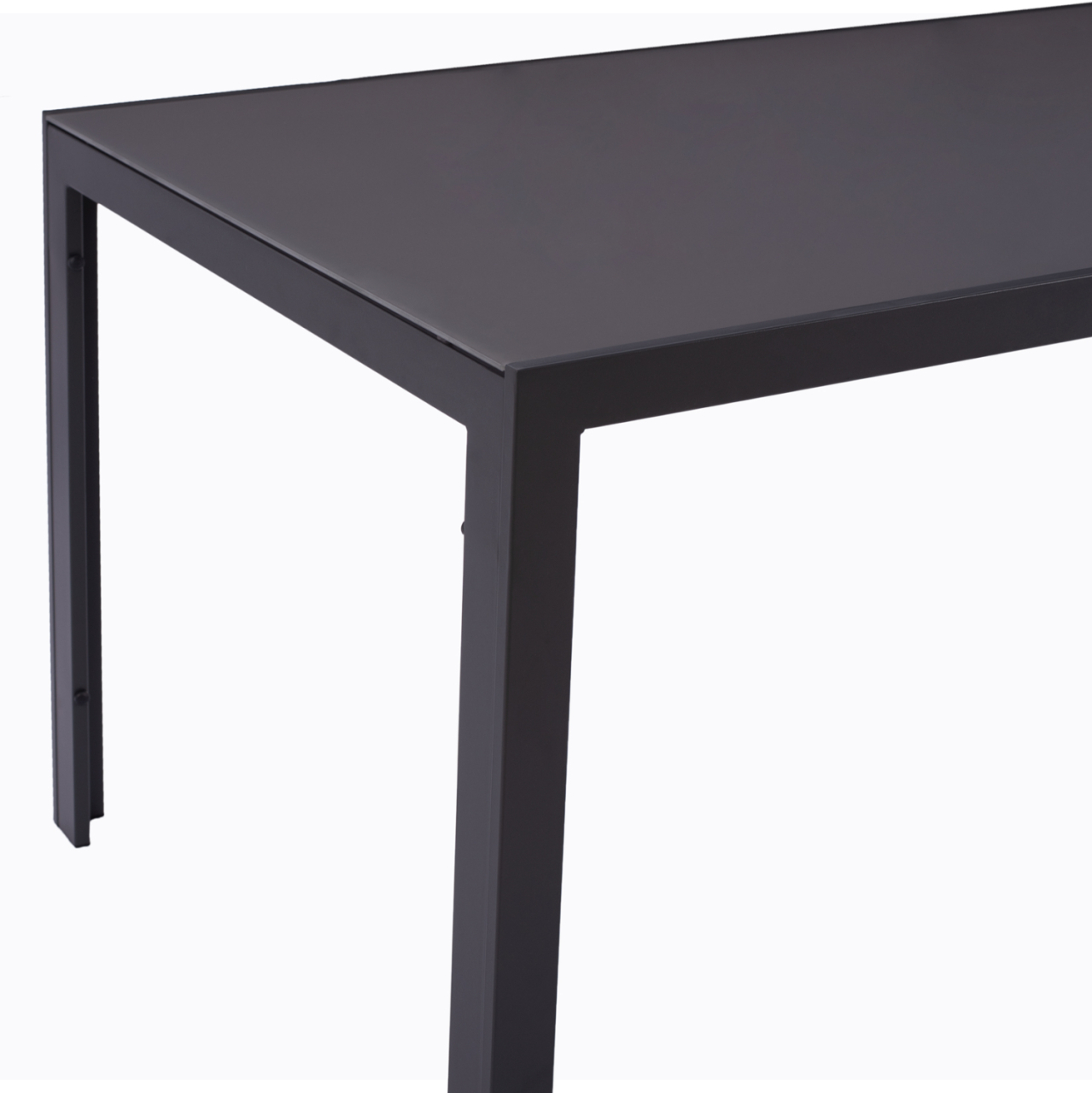 OUTDOOR DINING SET 5PCS MIRI HM10869.01 METAL--ALUMINUM--TEXTILENE IN GREY [9]