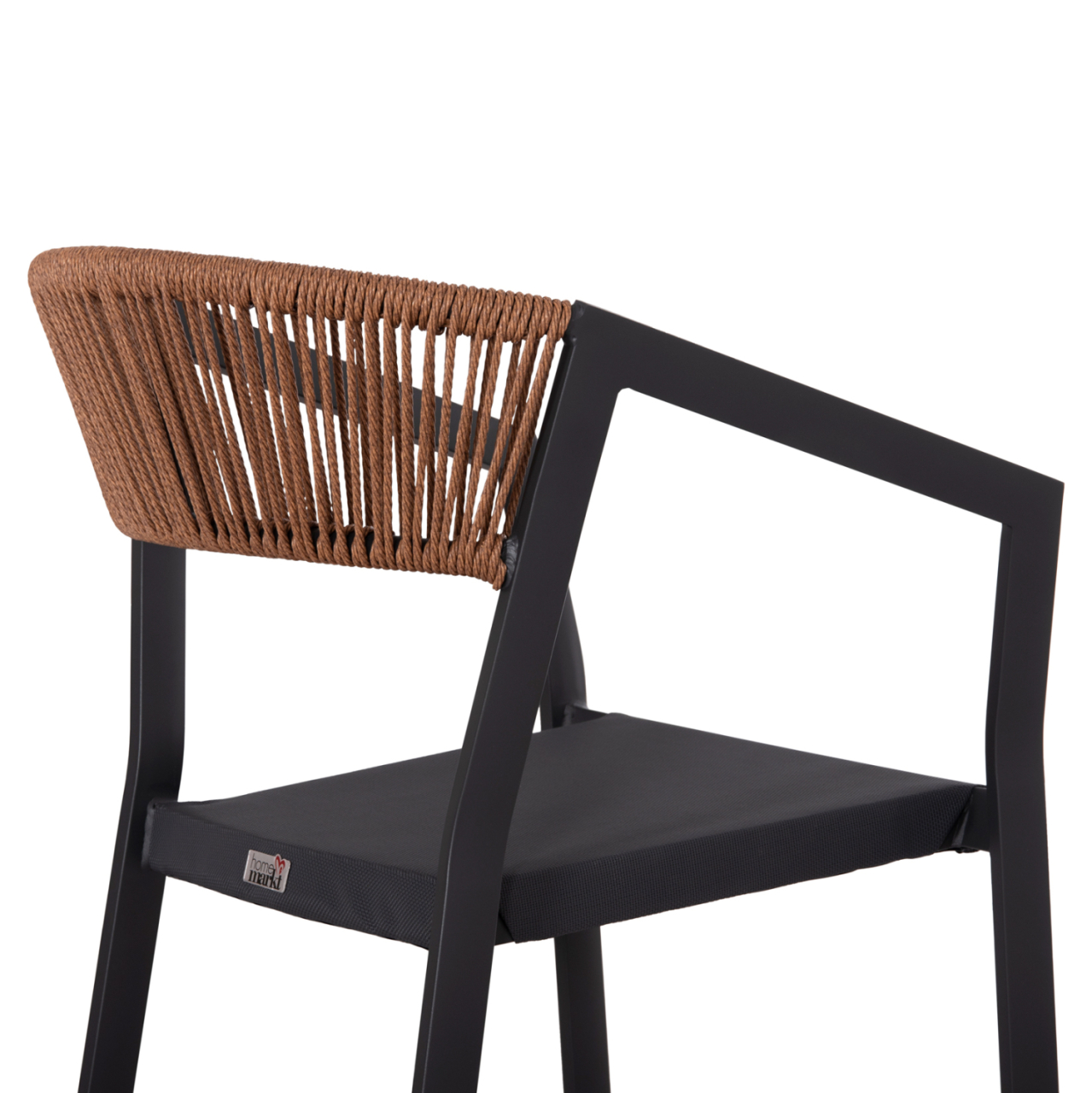 OUTDOOR DINING SET 5PCS MIRI HM10869.01 METAL--ALUMINUM--TEXTILENE IN GREY [5]