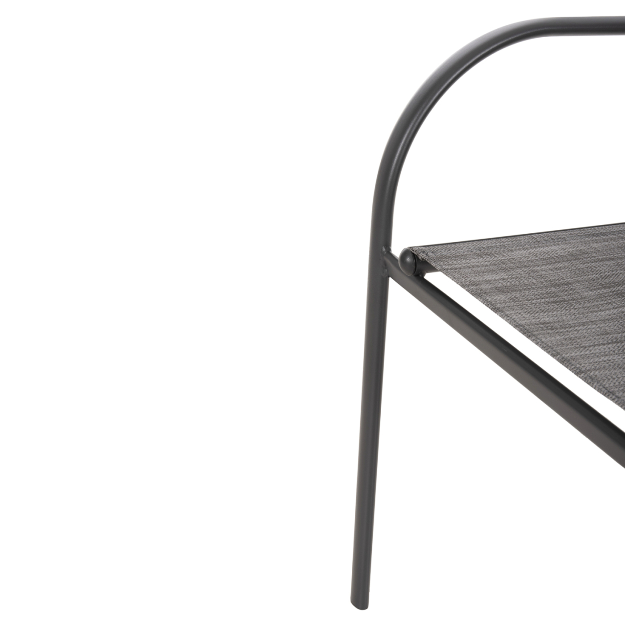 OUTDOOR DINING SET 5PCS REDAN HM21223 TABLE and 4 ARMCHAIRS IN GREY [5]