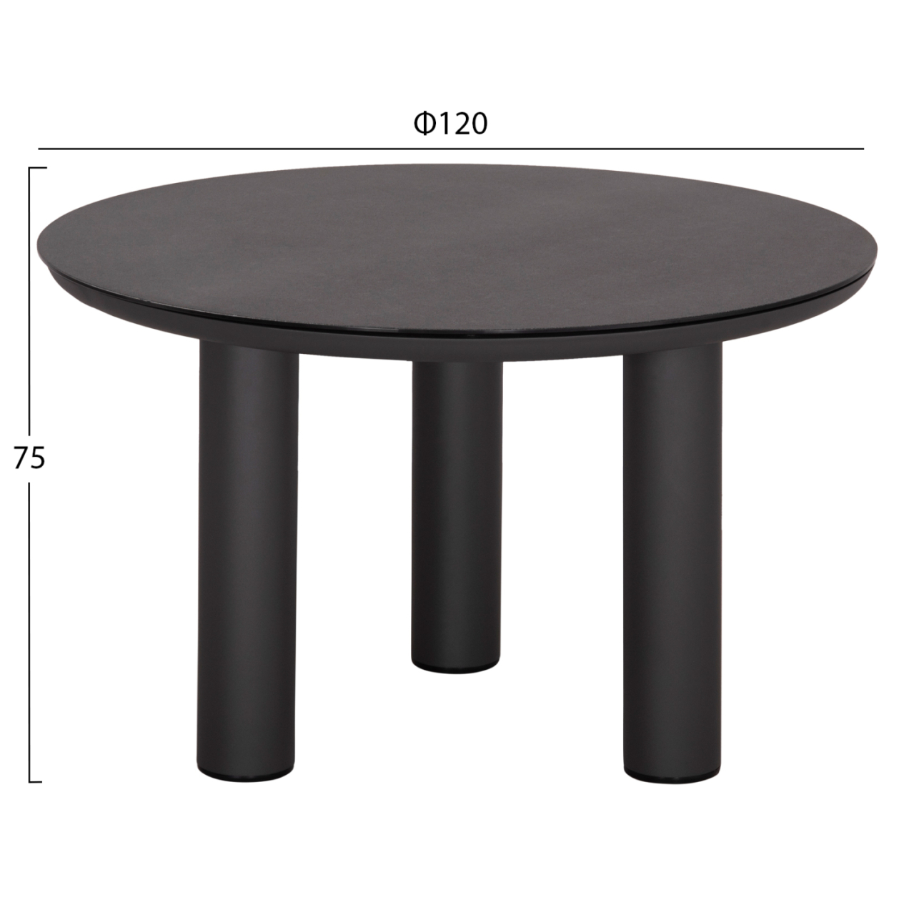 OUTDOOR DINING SET 5PCS SHANKS HM11002.01 ALUMINUM and OLEFIN CUSHION COVERS---GREY [2]