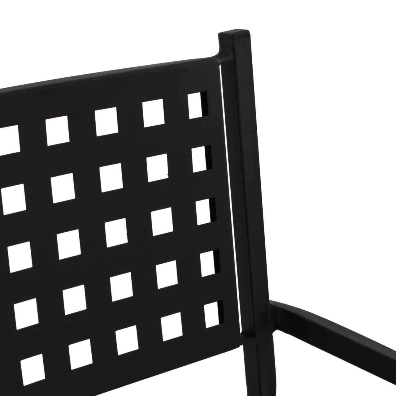 OUTDOOR DINING SET 5PCS ZETA HM10872.01 METAL-MARBLE-CAST IRON [5]