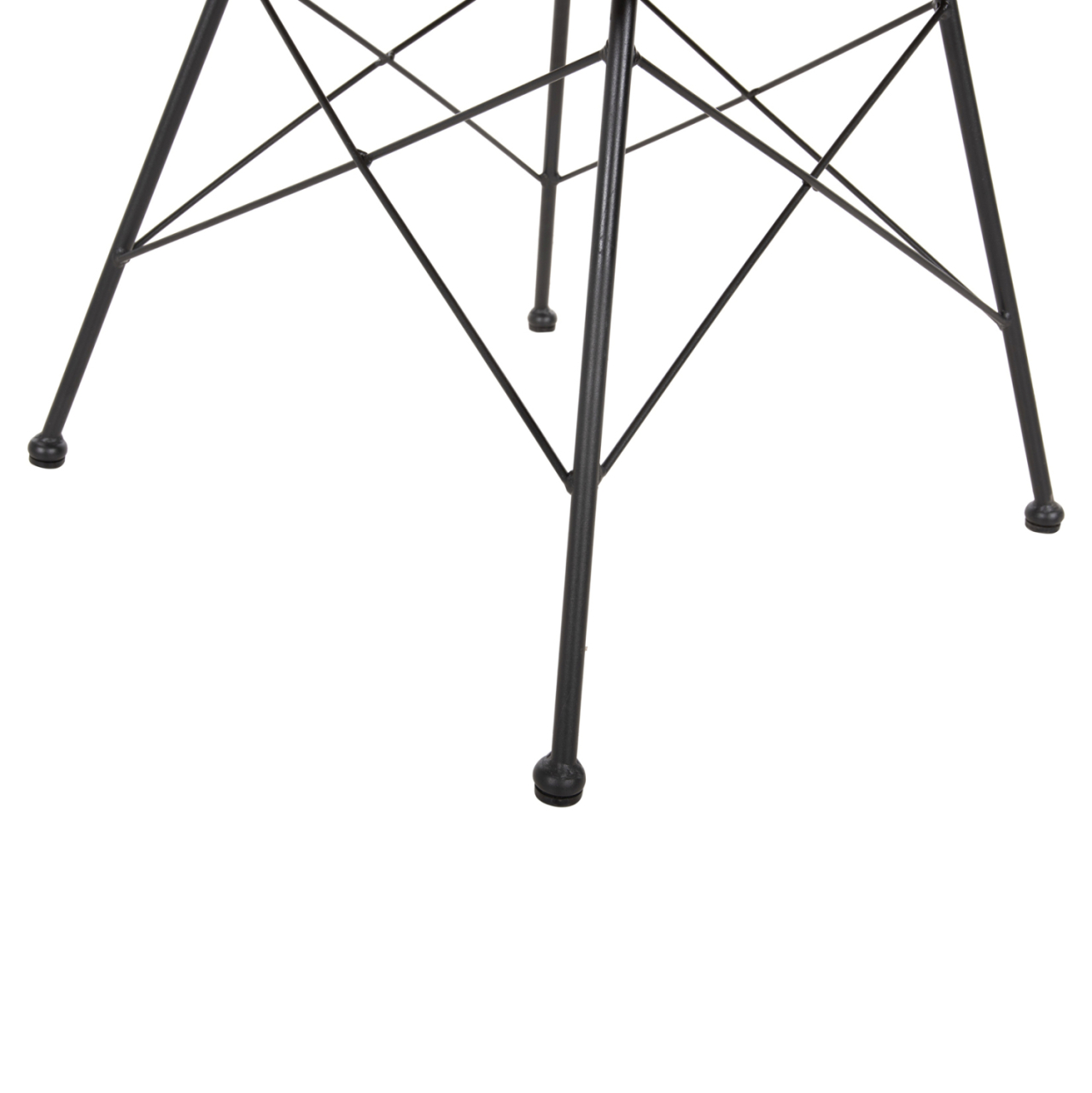 OUTDOOR DINING SET 7PCS ALLEGRA HM10495 WICKER IN BEIGE-METAL IN BLACK [10]
