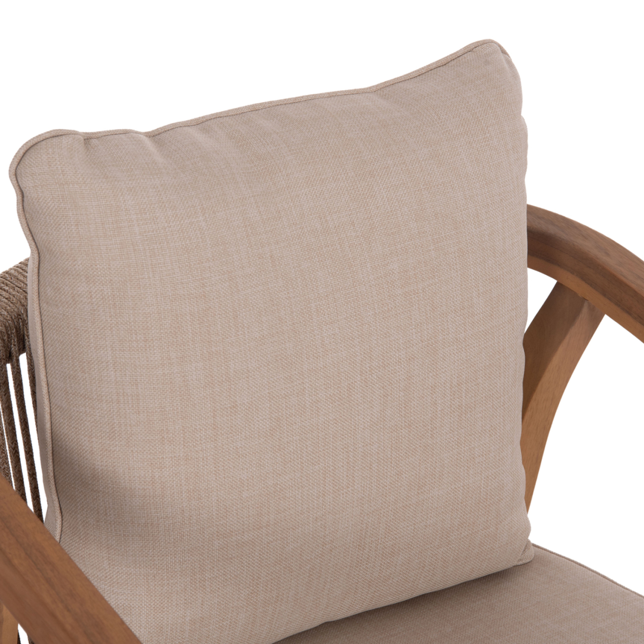 OUTDOOR DINING SET 7PCS CONTREL HM10901.01 ACACIA WOOD IN NATURAL--CUSHIONS IN BEIGE [5]