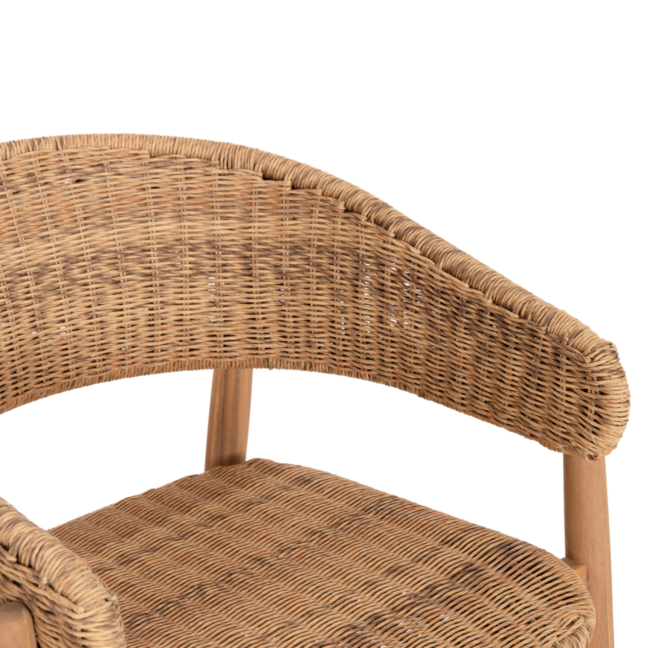 OUTDOOR DINING SET 7PCS FILEM HM10910 ACACIA WOOD and ROPE IN NATURAL COLORS [5]