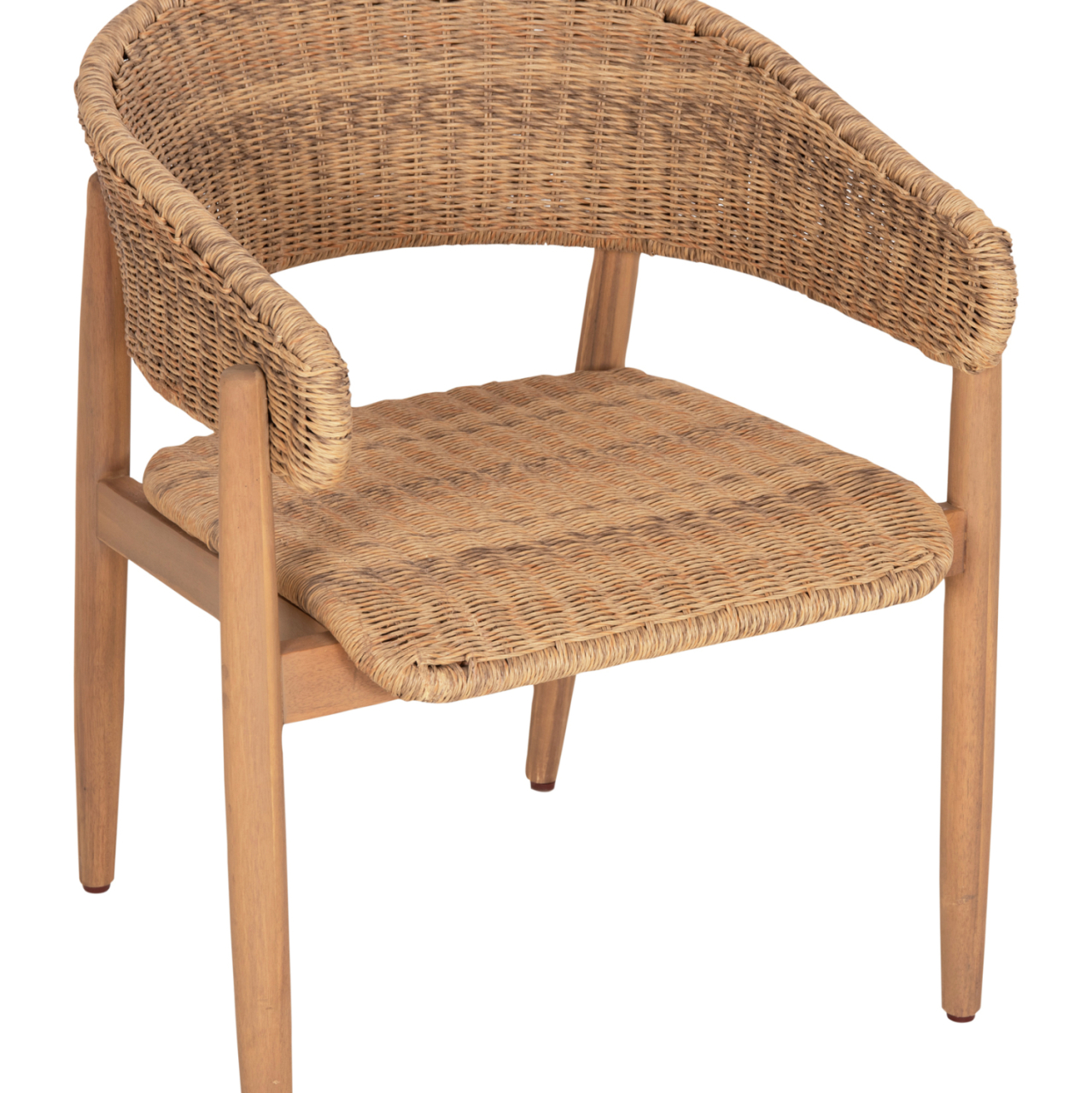 OUTDOOR DINING SET 7PCS FILEM HM10910 ACACIA WOOD and ROPE IN NATURAL COLORS [6]