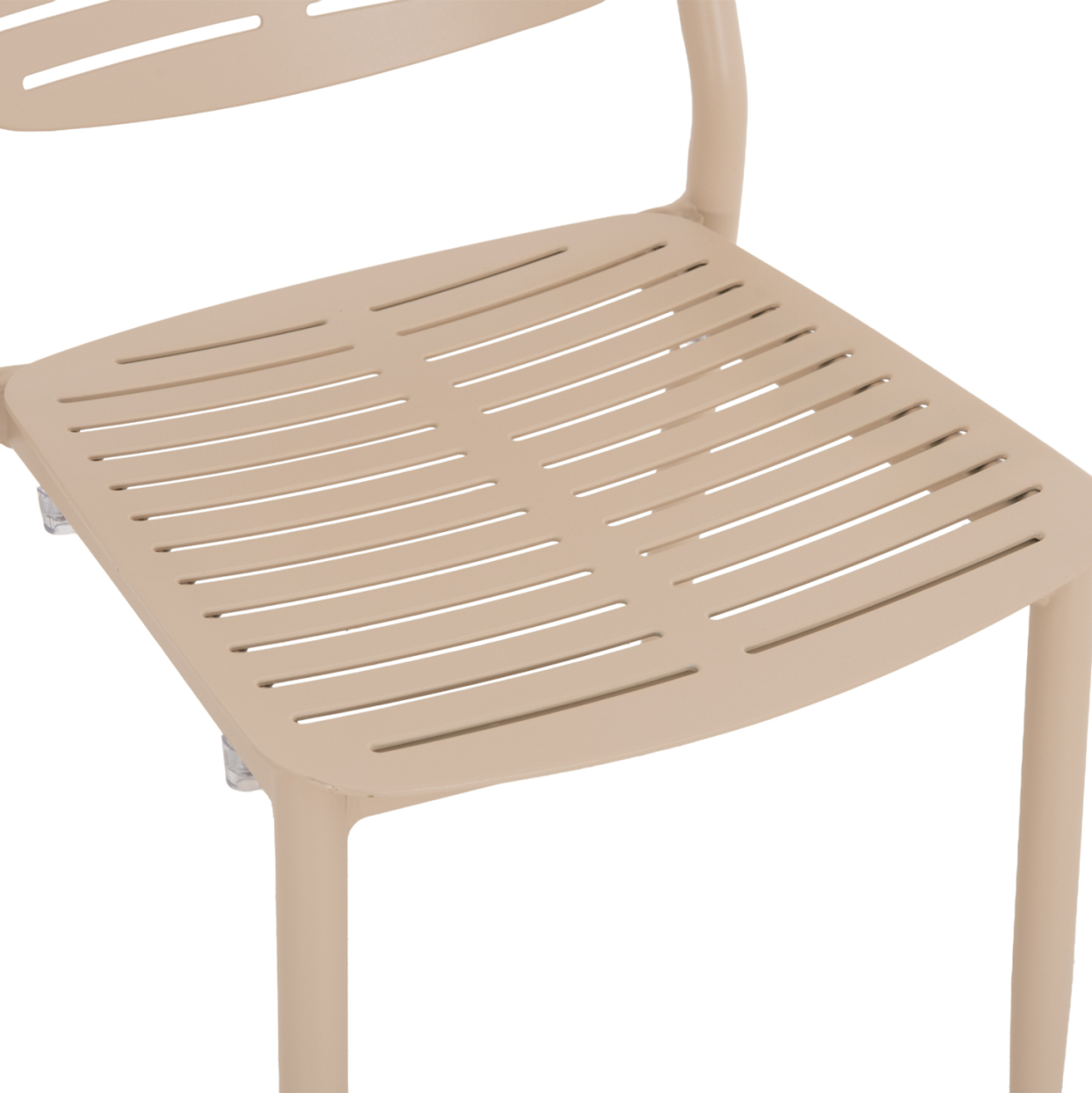 OUTDOOR DINING SET 7PCS HILLIARD HM10999.04 CHAMPAGNE COLORED ALUMINUM-POLYWOOD [6]