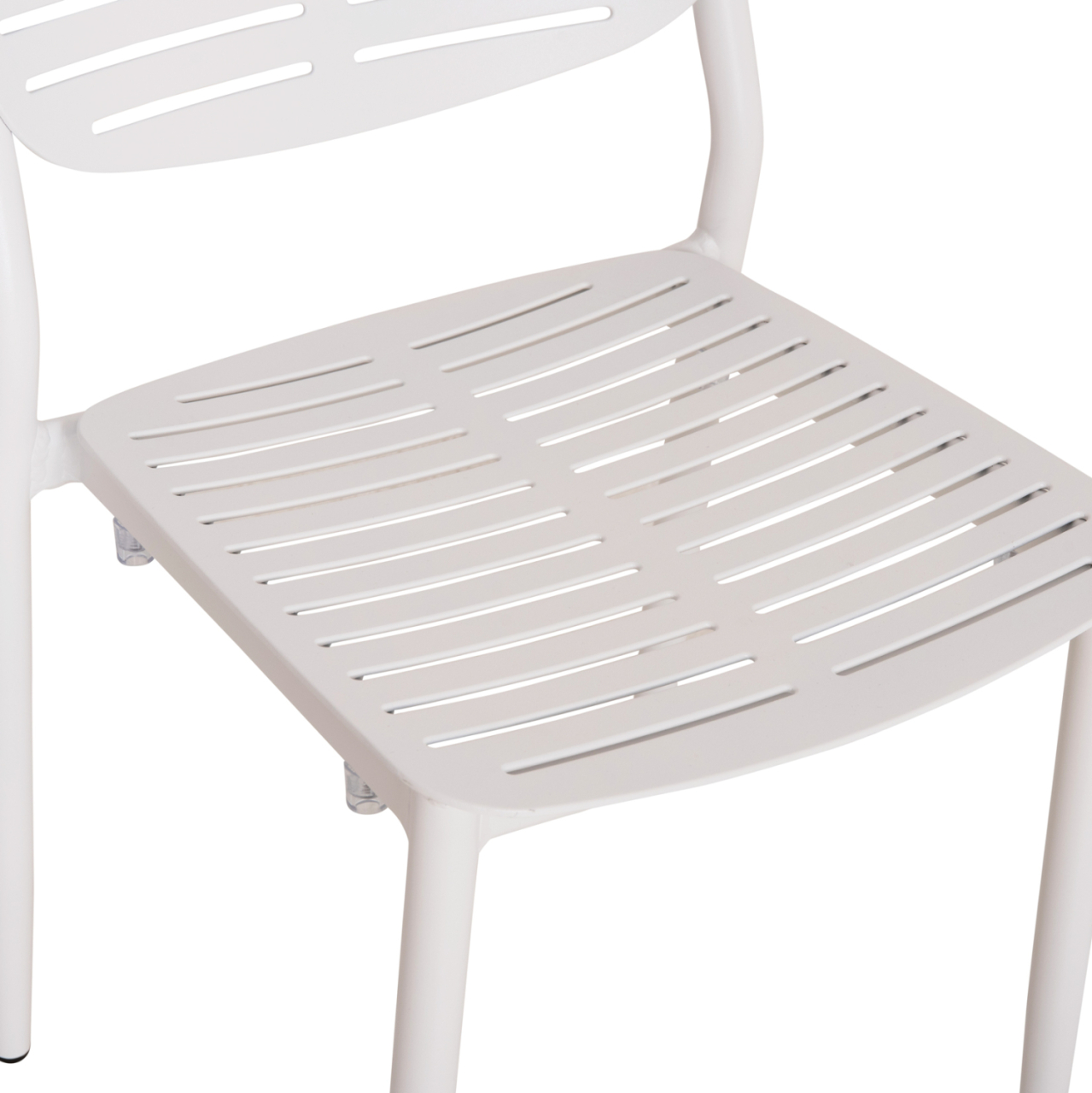 OUTDOOR DINING SET 7PCS HM10999.01 WHITE ALUMINUM-POLYWOOD [7]