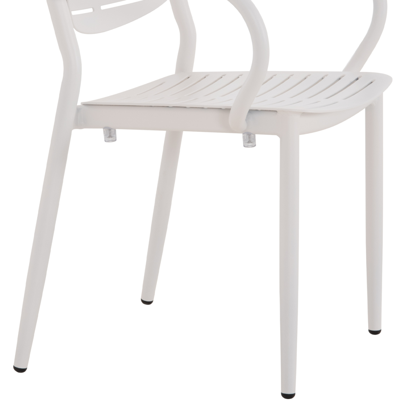 OUTDOOR DINING SET 7PCS HM10999.01 WHITE ALUMINUM-POLYWOOD [6]