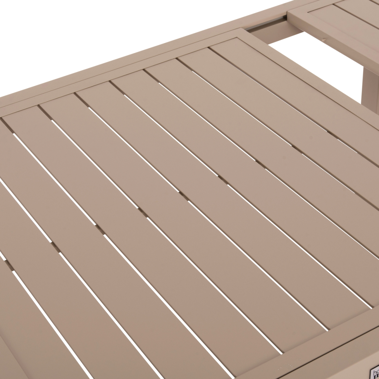 OUTDOOR DINING SET 7PCS KRUM HM21158 ALUMINUM IN CHAMPAGNE COLOR [5]