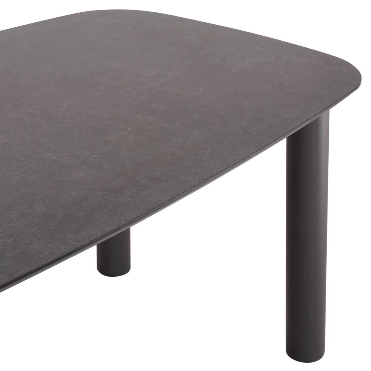OUTDOOR DINING SET 7PCS SENTI HM10908.01 ALUMINUM and OLEFIN CUSHION COVERS---GREY [8]