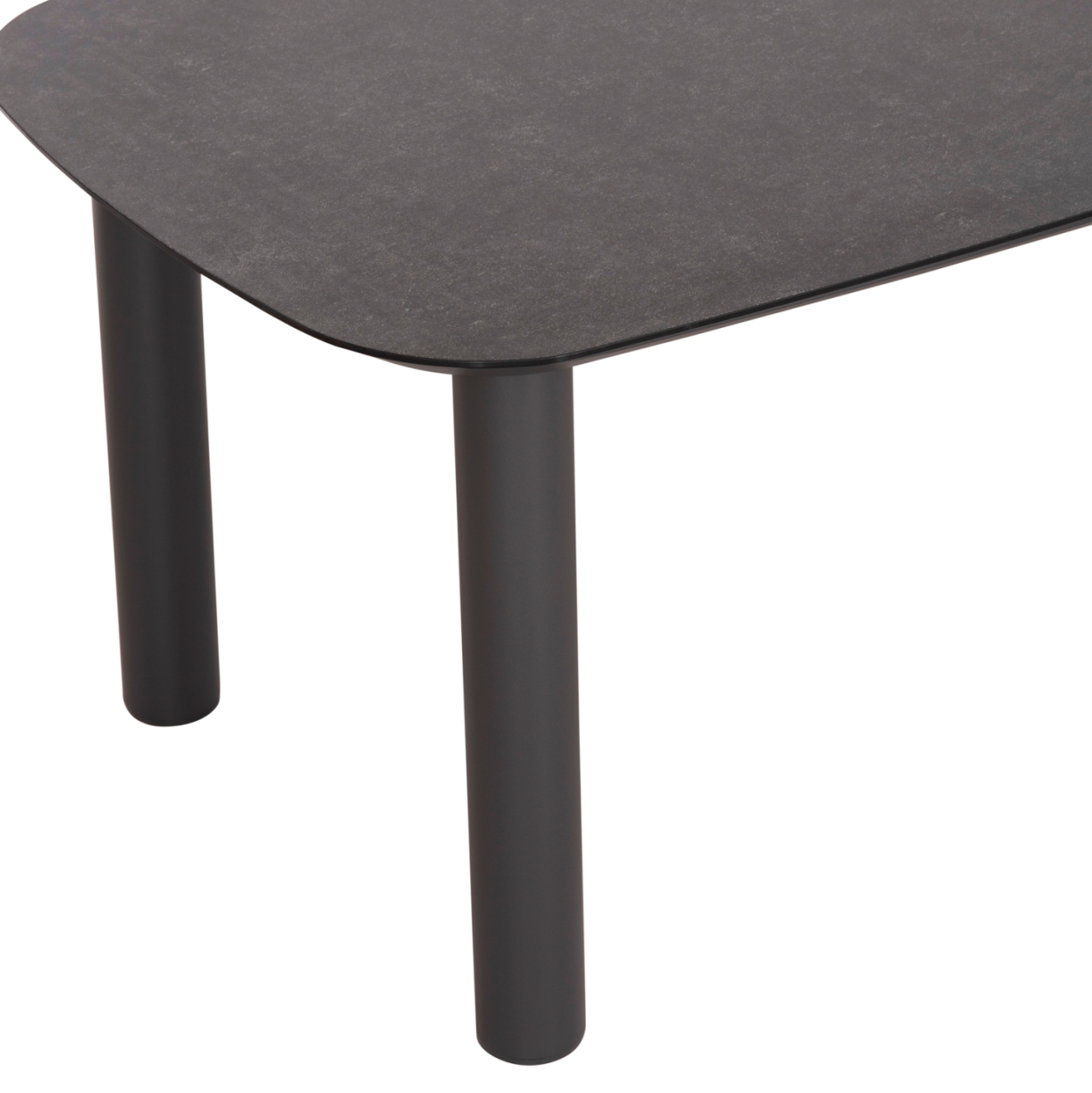 OUTDOOR DINING SET 7PCS SHANKS HM10909.01 ALUMINUM and OLEFIN CUSHION COVERS---GREY [10]