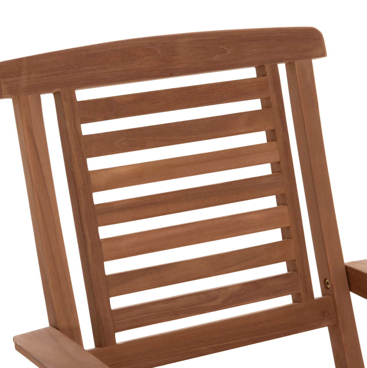 OUTDOOR DINING SET CRANDER HM21288 TABLE and 6 DINING CHAIRS FOLDABLE--TEAK WOOD [4]