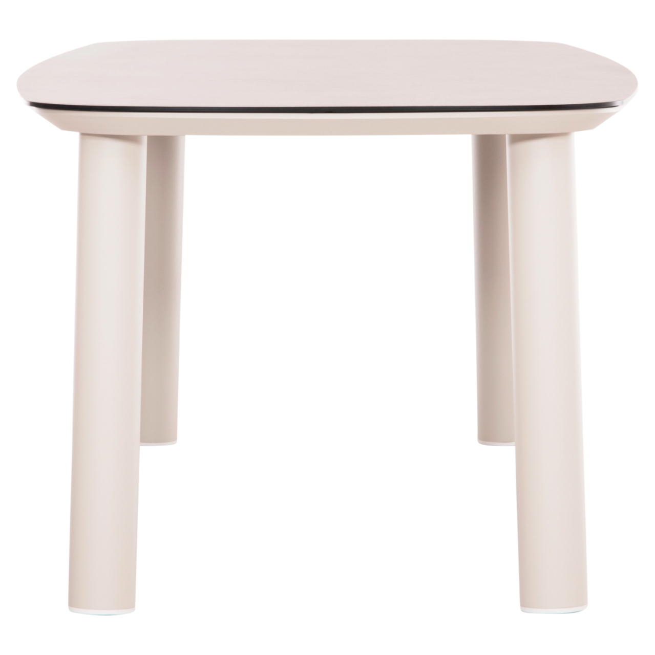 OUTDOOR DINING TABLE DOSUN HM6202.02 CREAM WHITE ALUMINUM-3D PRINT GLASS TOP IN CERAMIC LOOK 220x100x75H [4]