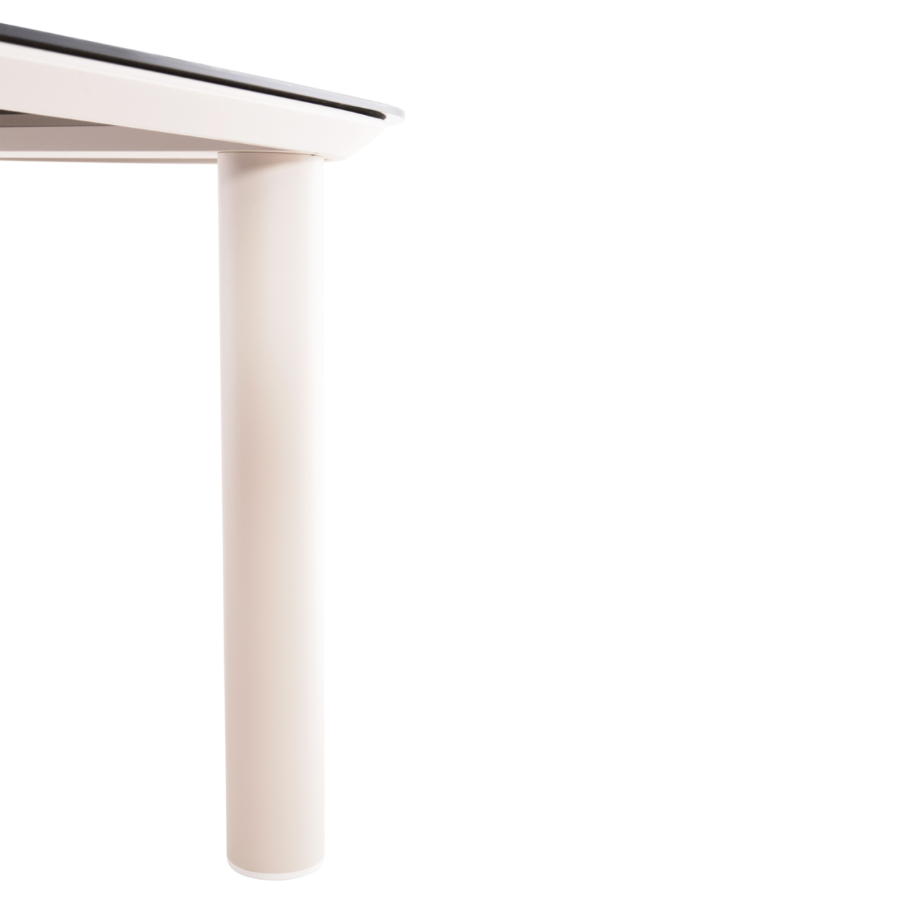 OUTDOOR DINING TABLE DOSUN HM6202.02 CREAM WHITE ALUMINUM-3D PRINT GLASS TOP IN CERAMIC LOOK 220x100x75H [7]