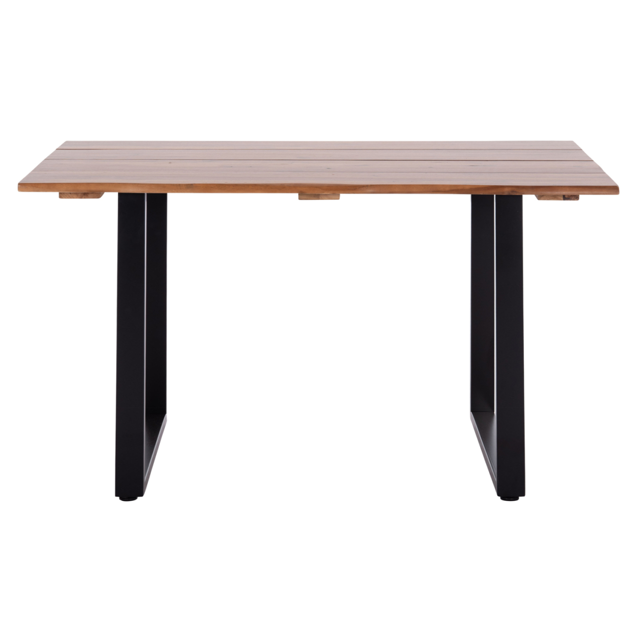 OUTDOOR DINING TABLE FRIGGO HM6296.02 ACACIA WOOD 2.6cm thick--METAL LEGS 140x80x76Hcm [3]