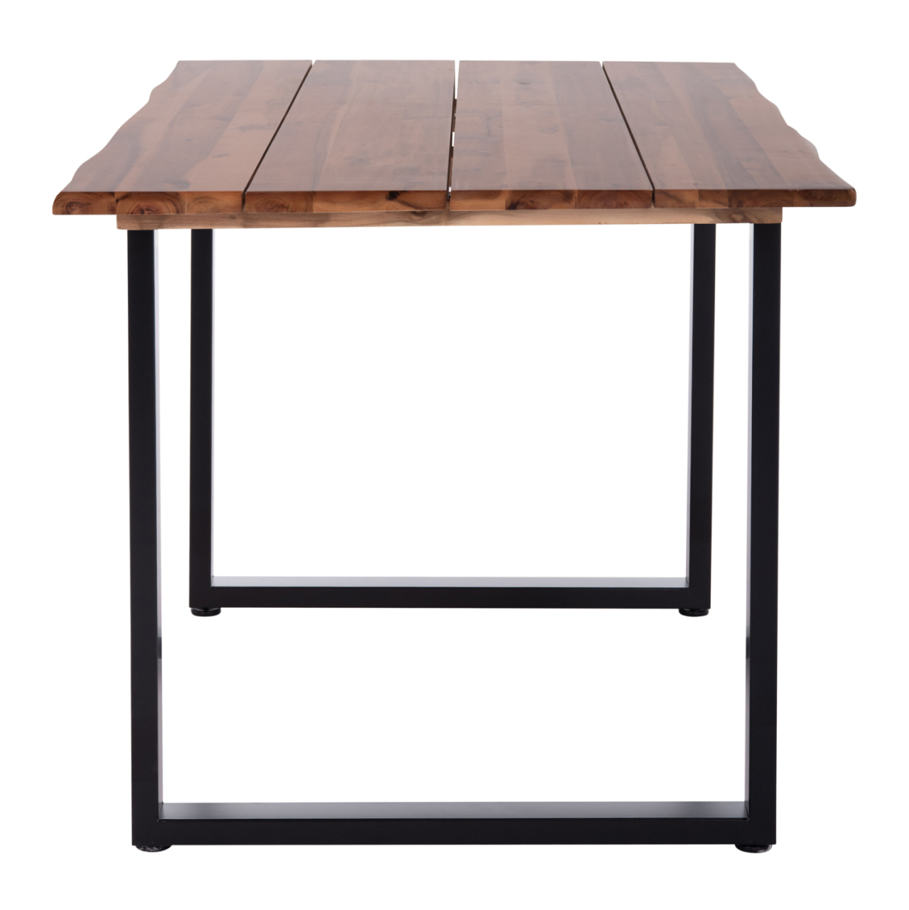 OUTDOOR DINING TABLE FRIGGO HM6296.02 ACACIA WOOD 2.6cm thick--METAL LEGS 140x80x76Hcm [5]