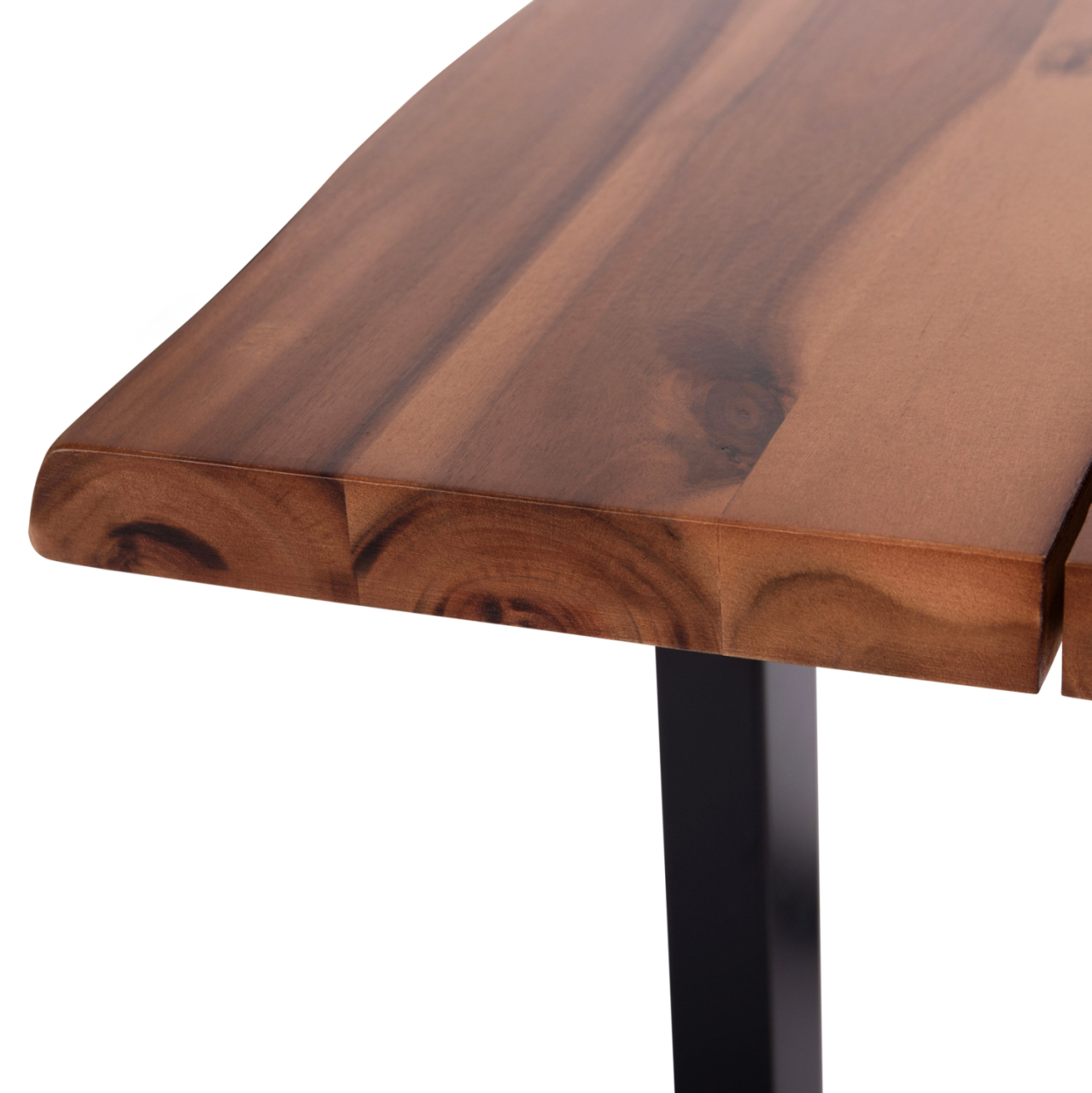 OUTDOOR DINING TABLE FRIGGO HM6296.02 ACACIA WOOD 2.6cm thick--METAL LEGS 140x80x76Hcm [10]