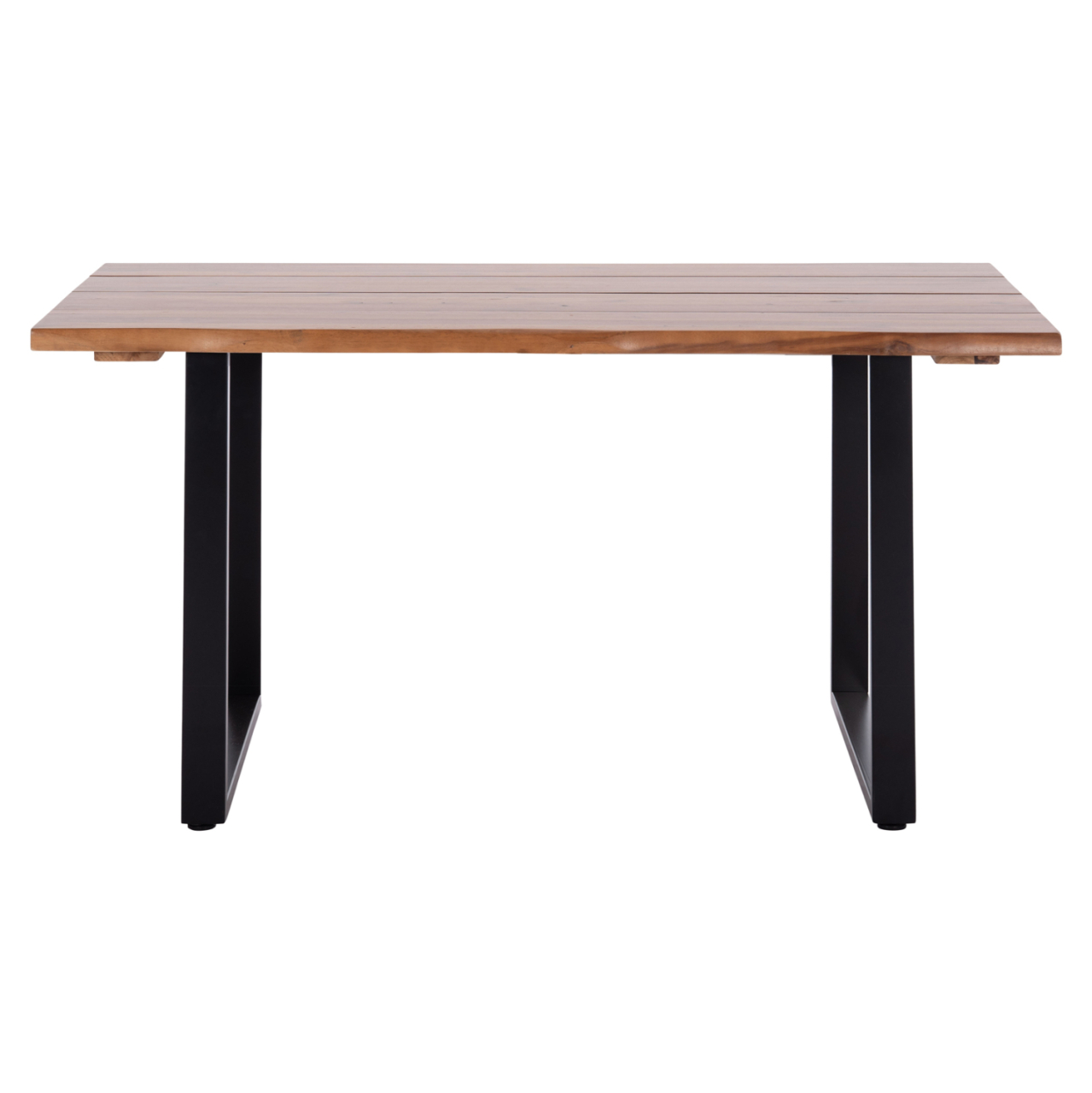 OUTDOOR DINING TABLE FRIGGO HM6297.01 ACACIA WOOD 3.5cm thick--METAL LEGS 160x80x77Hcm [3]