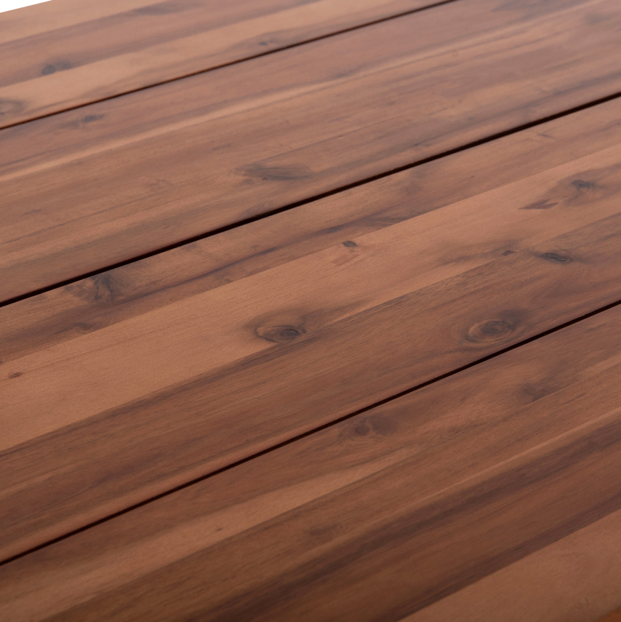 OUTDOOR DINING TABLE FRIGGO HM6297.01 ACACIA WOOD 3.5cm thick--METAL LEGS 160x80x77Hcm [7]